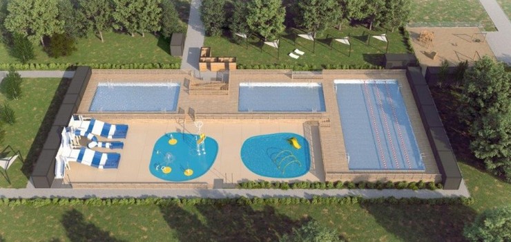 Kto wybuduje baseny przy ul. Moniuszki? Miasto szuka wykonawcy