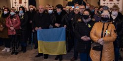 Elbl�g: Wsp�lna msza w intencji pokoju na Ukrainie. Wierni modlili si� o powstrzymanie rosyjskiej agresji 