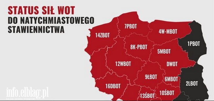 WOT: zmiana statusu do natychmiastowego stawiennictwa onierzy