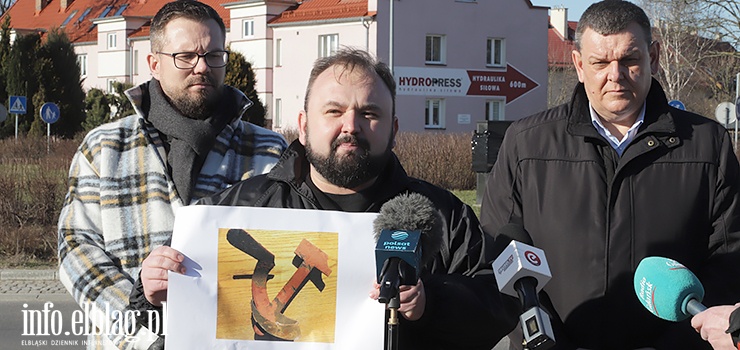 Rondo Kaliningrad zniknie z Elbląga? Mieszkańcy zasłaniają nazwę, "Solidarność" apeluje do władz