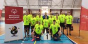 Elblscy zawodnicy podczas V Warmisko-Mazurskiego Turnieju Piki Siatkowej Zunifikownej Olimpiad Specjalnych