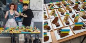 Uczniowie Liceum Plastycznego zorganizowali kiermasz ciast. Zebrali prawie 1 tys.z dla uchodcw