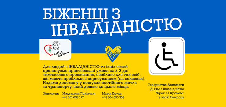 Uchodźcy z niepełnosprawnościami