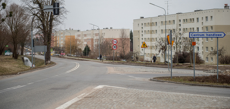 Prace drogowe na skrzyowaniu Oglnej z ul. Fromborsk