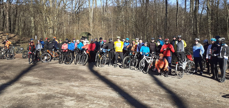 Rowerzyści odwiedzili Jagnę