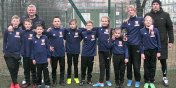 Dzieci z Ukrainy na treningu w szkółce piłkarskiej Concordii