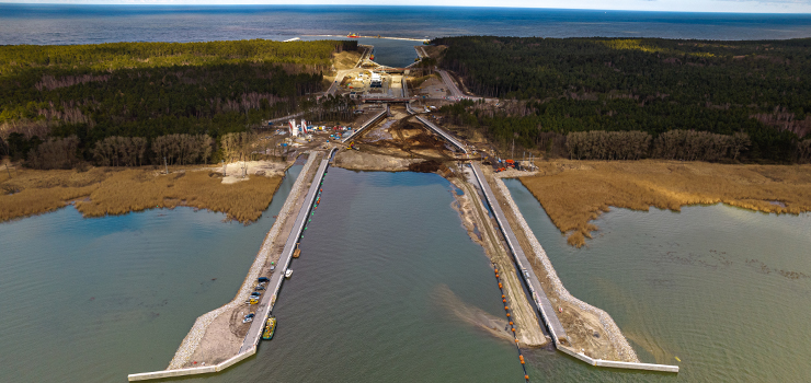 Co nowego na budowie przekopu Mierzei Wiślanej? - zobacz film