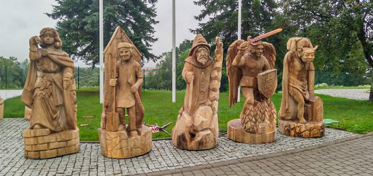 Wybierz lokalizację rzeźb