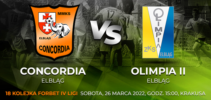 Wiosenne derby Elblga. W sobot Concordia zagra na Krakusa z Olimpi