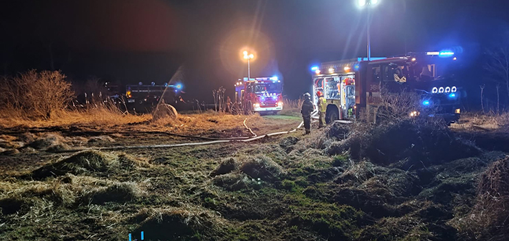 Adam Śliwa, prezes OSP w Krzewsku: W tym roku pożary traw na terenie naszej gminy to istna plaga!