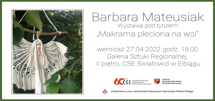 Makrama pleciona na wsi – wernisaż w Światowidzie