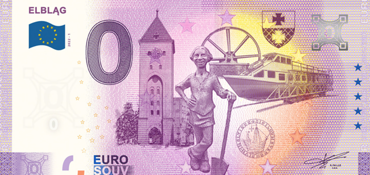 Powstała elbląska edycja Banknotu Zero Euro