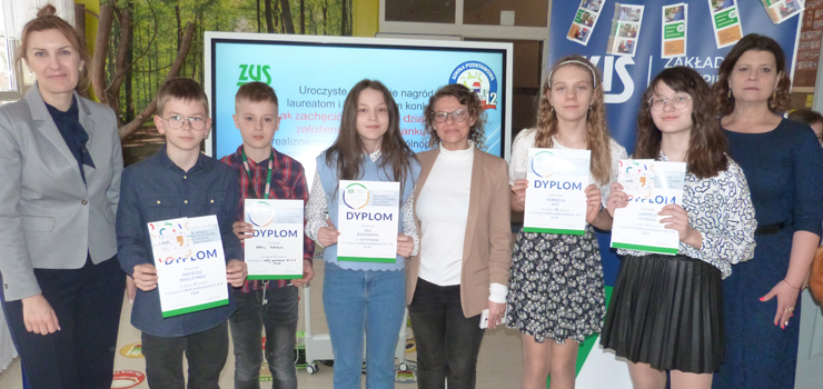 Dobra passa lokalnych szkół w konkursach i projektach edukacyjnych ZUS