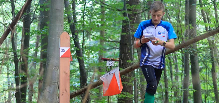 Maszeruj lub biegnij na orientację w Parku Modrzewie