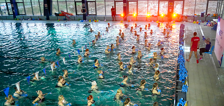 Wodny maraton w CRW Dolinka