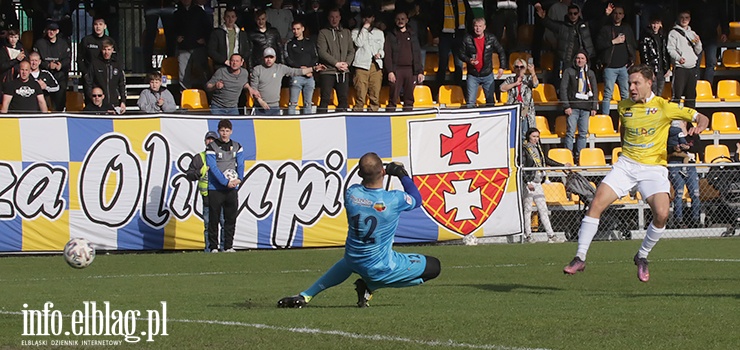 Upragniona wygrana Olimpii gasi Znicz