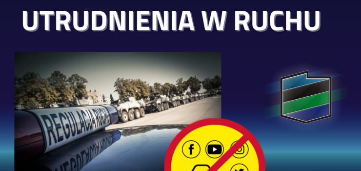 Od 1 maja do koca miesica utrudnienia w ruchu drogowym