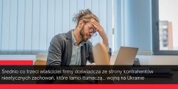 Wojna jak pandemia – firmy nie pac, trzymaj pienidze na czarn godzin