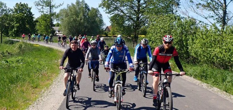 Rowerowe odwiedziny Jeziora Korsuń