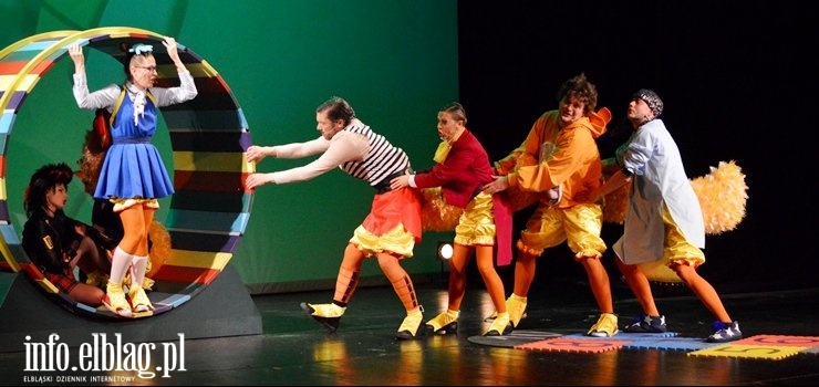 "Kaczuszkowa karuzela" w elblskim teatrze. Za nami premiera spektaklu z utworami Juliana Tuwima