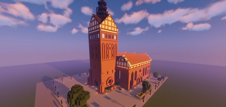 Elblska katedra w wiecie Minecraft