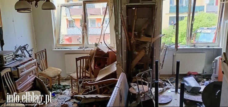 Wybuch gazu w Sztutowie