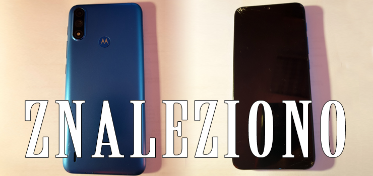 Znaleziono telefon Motorola