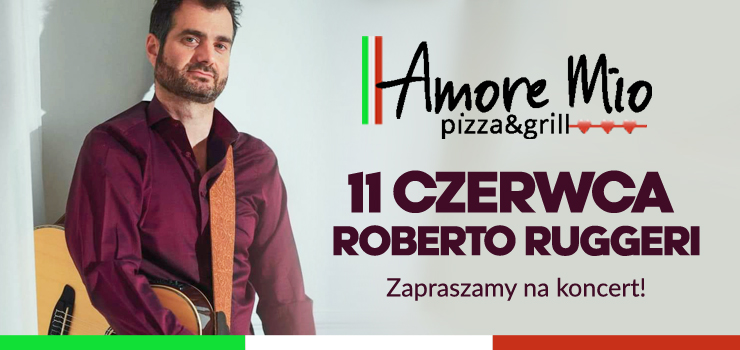 Amore Mio organizuje pierwszy koncert w tym sezonie! Wystąpi Roberto Ruggeri