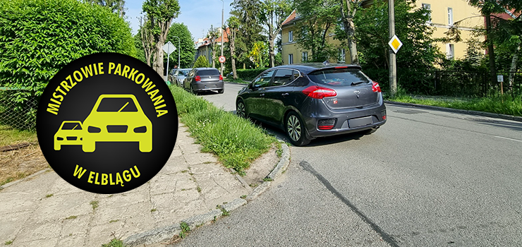 Mistrzowie parkowania w Elblągu (część 158)