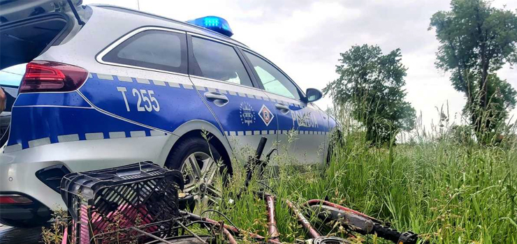 Droga podr rowerem – policjanci przypominaj o wysokich karach