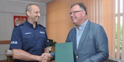Z wyrazami uznania za zatrzymanie sprawcy rozboju