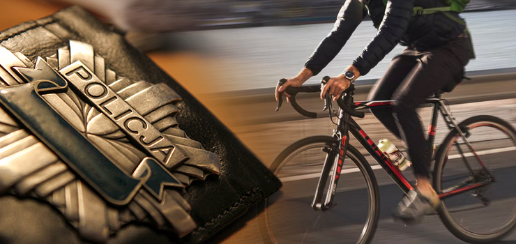 Jechał rowerem przez przejście i uderzył go samochód. Winę poniesie rowerzysta