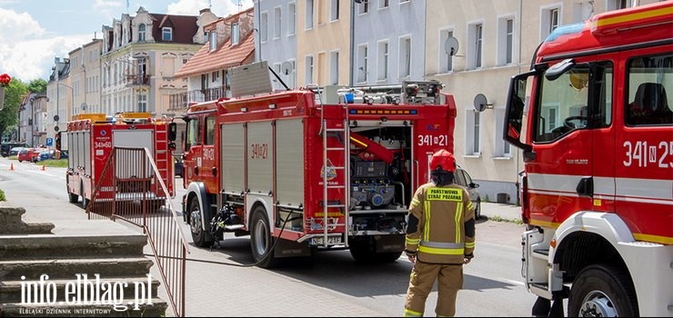 Trujca, rca plama nadtlenku wodoru na eromskiego. Policja bada okolicznoci zdarzenia 