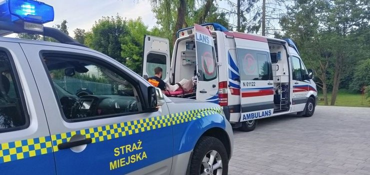 Niebezpieczna zabawa w Parku Dolinka. Doszło do wypadku!