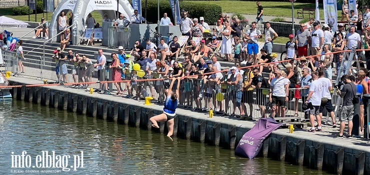 Po linie przez rzekę. Wyjątkowe zawody Hold Fast po raz drugi w Elblągu
