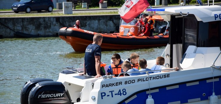 "KRĘCI MNIE BEZPIECZEŃSTWO NAD WODĄ" - SPOTKANIE NA KEI W TOLKMICKU