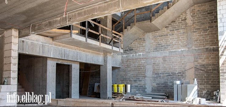 W elbląskim teatrze trwa prawdziwa rewolucja - zobacz zdjęcia z budowy