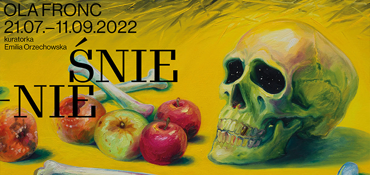Centrum Sztuki Galeria EL 21 lipca 2022 r. zaprasza na wystawę Oli Fronc pod tytułem “Śnienie”.