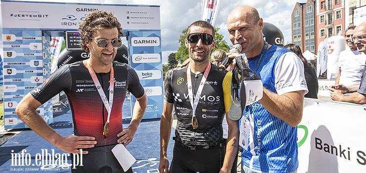 Triathlon w Elblągu. Pół tysiąca zawodników walczyło o medale