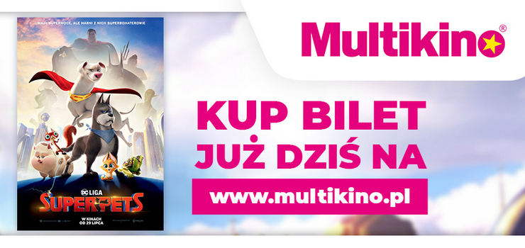 W Multikinie ruszyła przedsprzedaż biletów na „DC LIGA SUPER-PETS”
