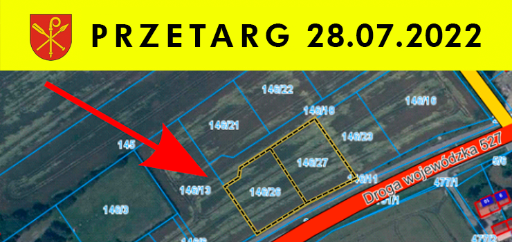Przetarg na sprzedaż dwóch ostatnich działek w Jelonkach Gmina Rychliki