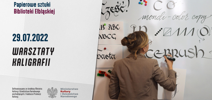 Jak splatać litery? Warsztaty kaligraficzne