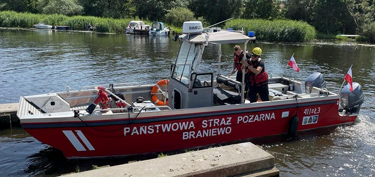 Strażacki patrol w ramach „Bezpieczne Wakacje 2022”
