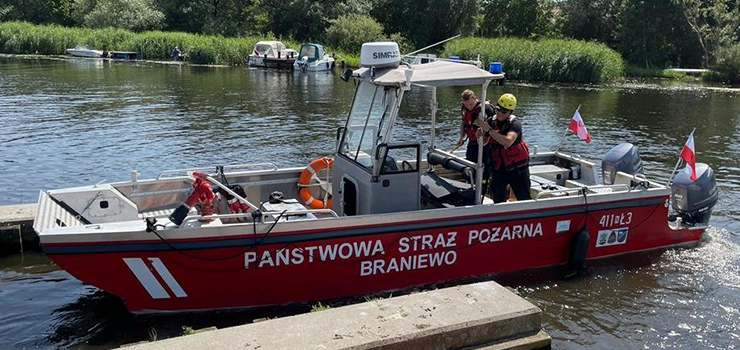 Straacki patrol w ramach „Bezpieczne Wakacje 2022”