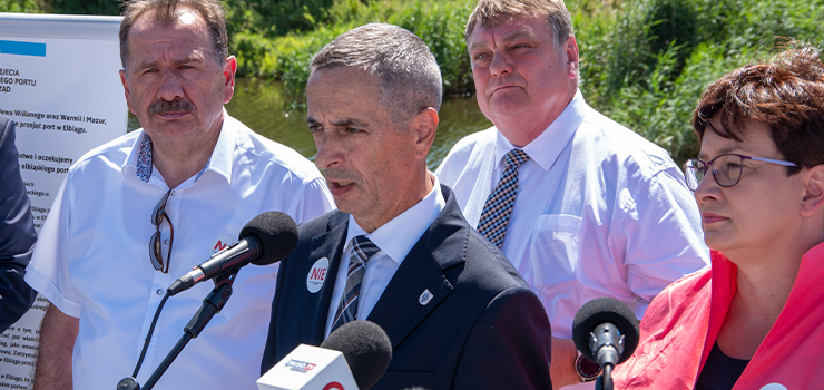 NIE dla przejęcia elbląskiego portu przez państwo. „W Elblągu nie będzie powtórki z Gdańska. My nasz port obronimy”