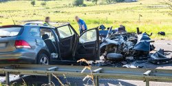 Tragedia na drodze S22 w�ze� M�ynary. Nie �yj� 4 osoby - Aktualizacja