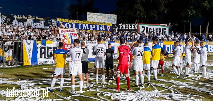 Derby dla Olimpii. Elblanie rozbili Stomil 4:0