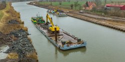 Postp prac na budowie II etapu drogi wodnej: Zalew Wilany - Zatoka Gdaska