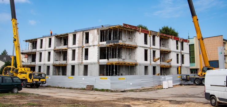 Kolejna inwestycja firmy Mytych pnie się w górę. Przy ZST-I powstaje 18 mieszkań