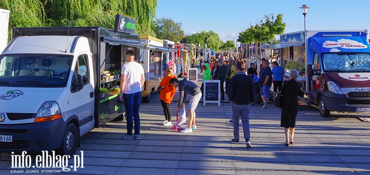 Elblg: Trwa Food Truck Festiwal. Zobacz zdjcia